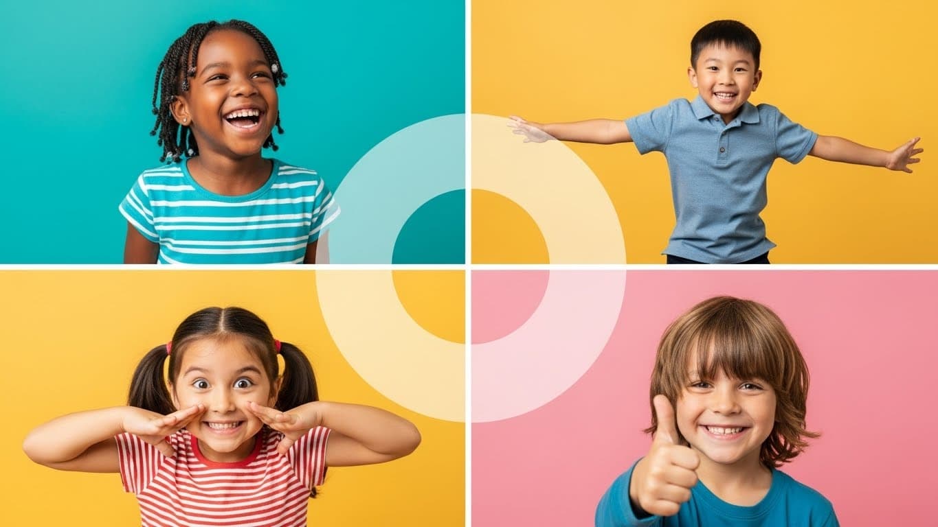 WellChild Collage of happy children